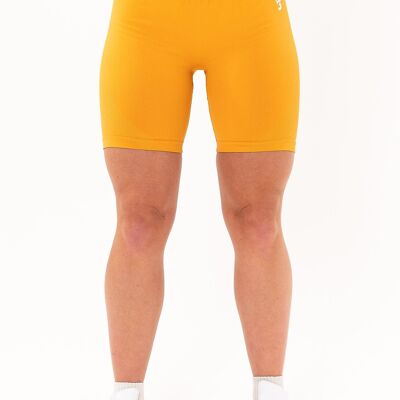 Grenzenlose nahtlose Shorts - Orange