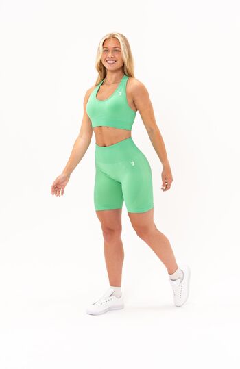 Brassière de sport sans coutures Limitless - Menthe 5