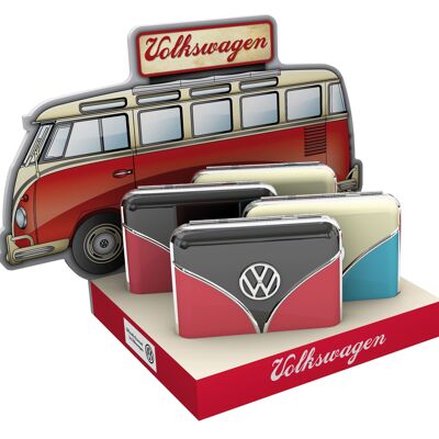 VW-Display mit 8 Zigarettenetuis
