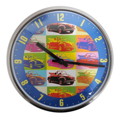Reloj de pared Volkswagen Escarabajo vintage