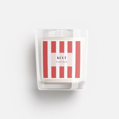 “Tomato & Basil” soy wax candle