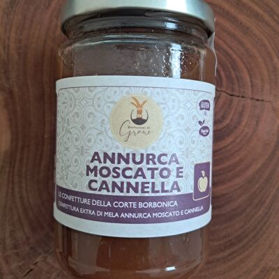 Annurca moscato and cinnamon - apple jam annurca moscato wine orange juice and cinnamon 330g jar