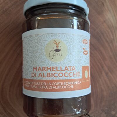 Apricot jam - apricot and almond jam 330g pack