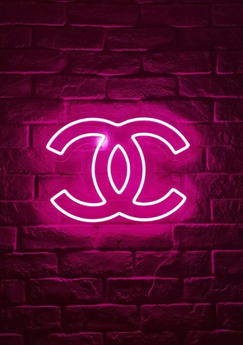 OHNO Woonaccessoires Neon Sign - Fashion 2 - Neon Verlichting - Roze