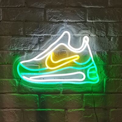 OHNO Woonaccessoires Neon Sign - Sneaker 2 - Neon Verlichting - Groen