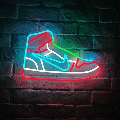 OHNO Woonaccessoires Neon Sign - Sneaker 3 - Neon Verlichting - Groen