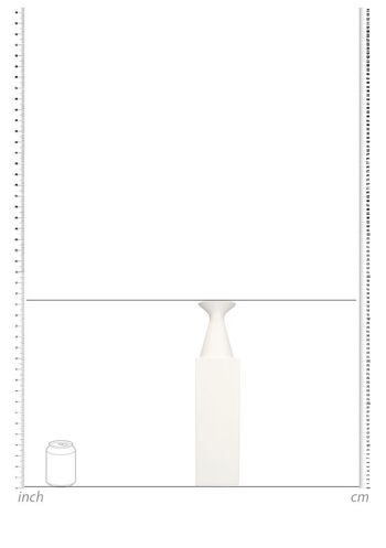 OHNO Accessoires pour la maison Vase Tapa - Blanc 5