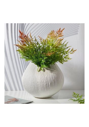 OHNO Accessoires pour la maison Vase Saksun - Blanc 2