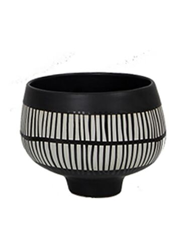 OHNO Accessoires pour la maison Vase Burgos - Noir 1