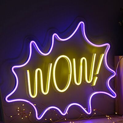OHNO Woonaccessoires Neon Sign - WOW