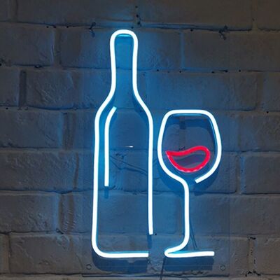 OHNO Woonaccessoires Neon Sign - Wine