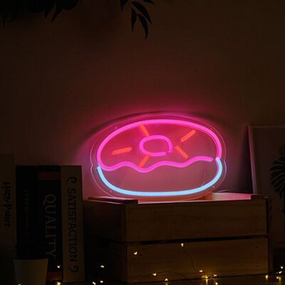 OHNO Woonaccessoires Neon Sign - Doughnut