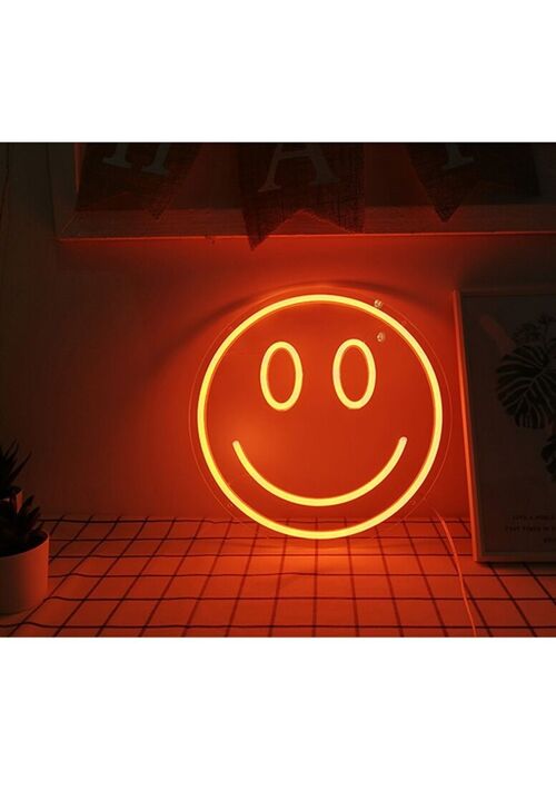 OHNO Woonaccessoires Neon Sign - Happy Smiley