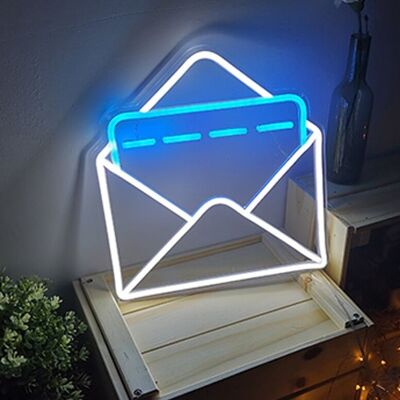 OHNO Woonaccessoires Neon Sign - Envelope