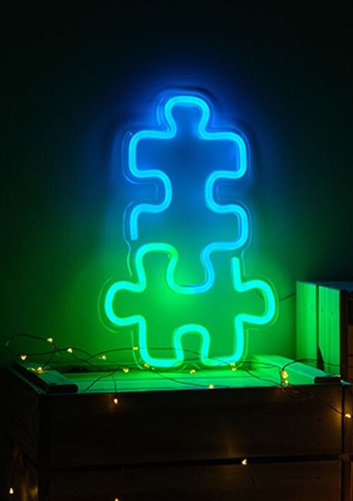 OHNO Woonaccessoires Neon Sign - Puzzle