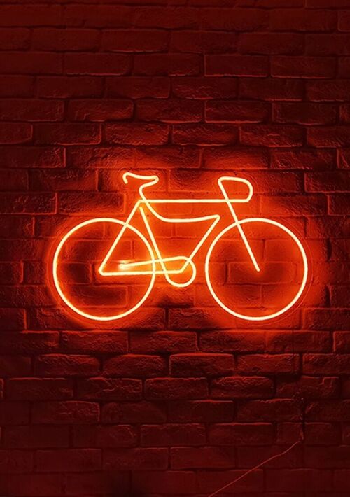 OHNO Woonaccessoires Neon Sign - Bicycle