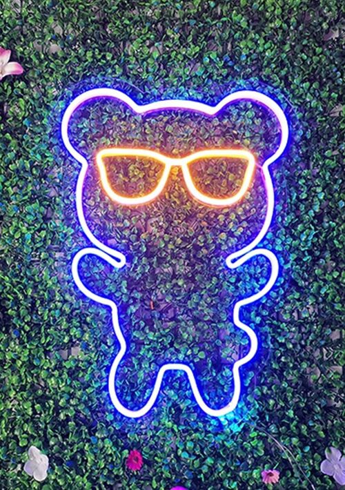 OHNO Woonaccessoires Neon Sign - Bear