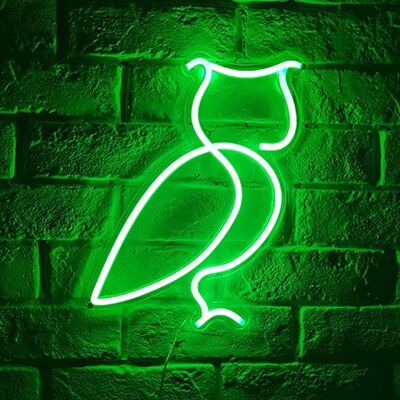 OHNO Woonaccessoires Neon Sign - Owl