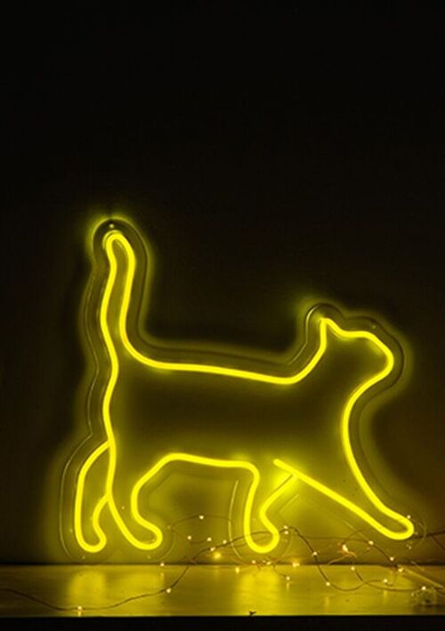 OHNO Woonaccessoires Neon Sign - Cat