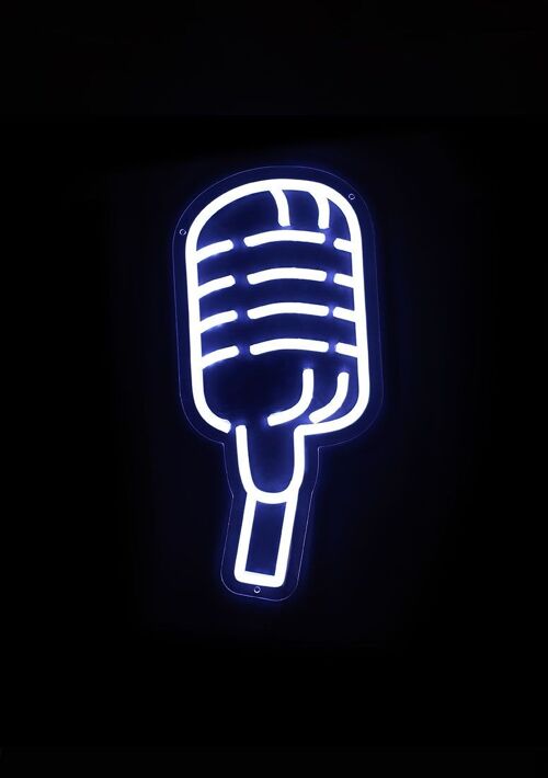 OHNO Woonaccessoires Neon Sign - Microphone