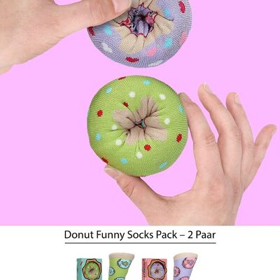 OHNO Cadeau Artikelen Donut Sokken - Multicolor