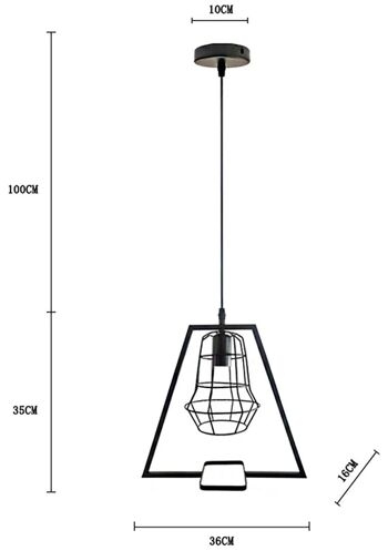 OHNO Accessoires maison Orpheus Suspension - Noir 3