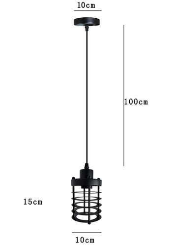 OHNO Accessoires maison Nicolaus Suspension - Noir 2