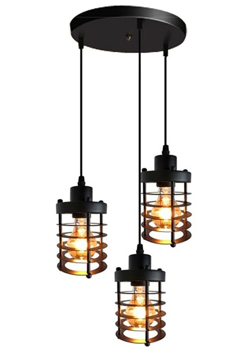 OHNO Woonaccessoires Miranda Hanglamp - Zwart