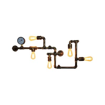 OHNO Woonaccessoires Holmes Wandlamp - Koper