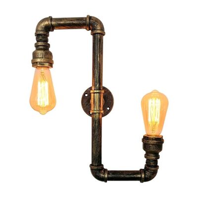 OHNO Woonaccessoires Cygni Wandlamp - Zwart, Goud