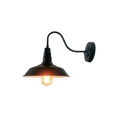 OHNO Woonaccessoires Castor Wandlamp - Zwart