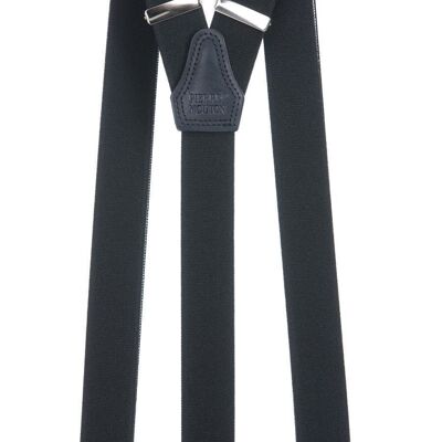 Pierre Mouton Strong Suspender - Black