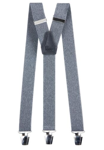 Pierre Mouton Porte-Jarretelles Strong - Gris Denim 1