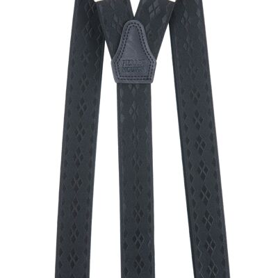 Pierre Mouton Suspender Square - Black