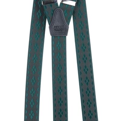 Pierre Mouton Suspender Square - Green