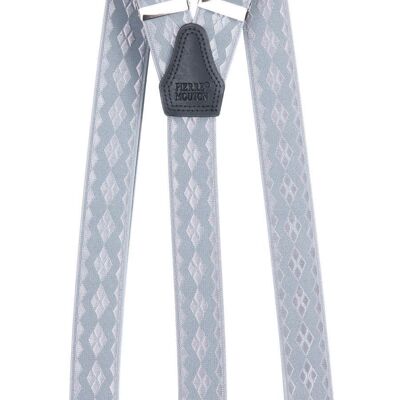 Pierre Mouton Suspender Square - Light grey