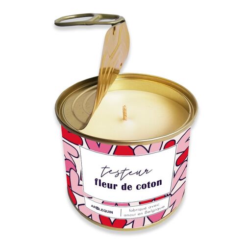 Bougie testeur fleur de coton