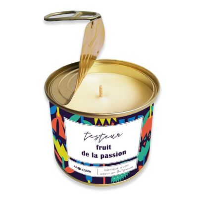 Passion fruit tester candle