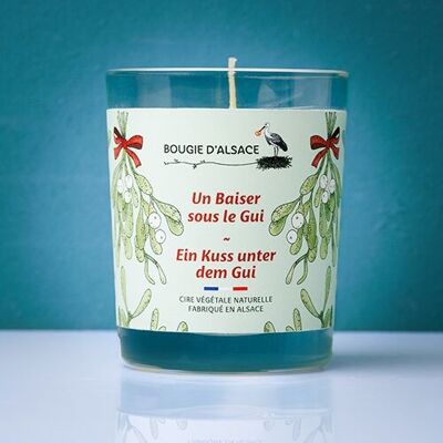 A Kiss Under the Mistletoe Natural Candle