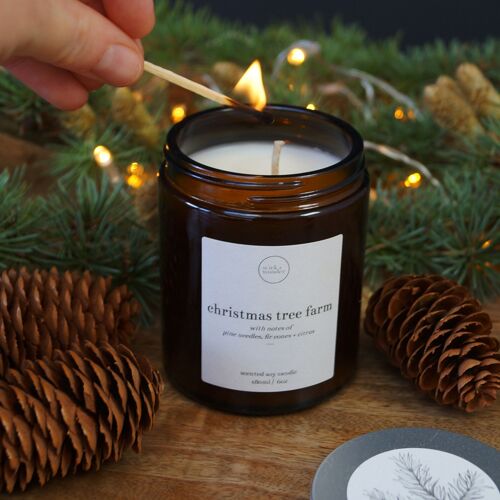 Christmas Tree Farm – Christmas Soy Wax Candle
