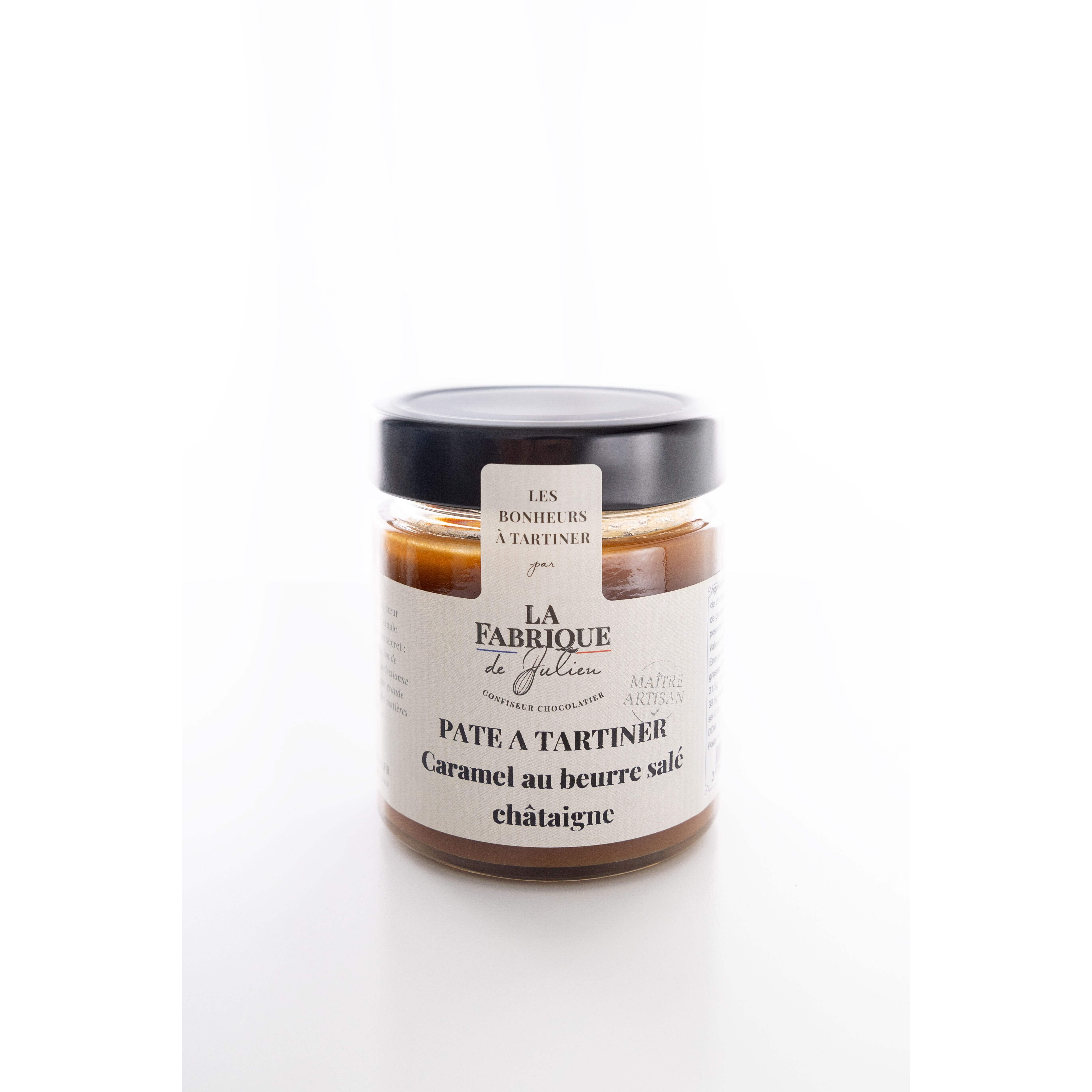 Crema spalmabile artigianale al burro salato con Castagne - 200g - La Fabrique de Julien
