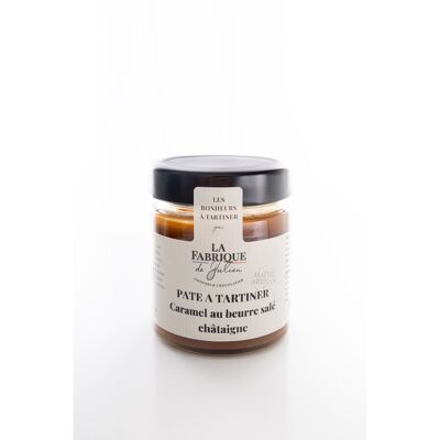 Artisanal salted butter caramel spread with Chestnut - 200g - La Fabrique de Julien