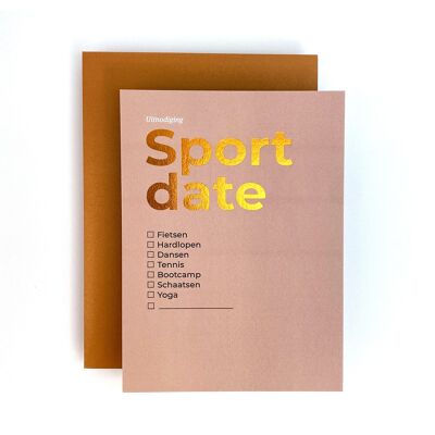 Happy Invites – Sport date