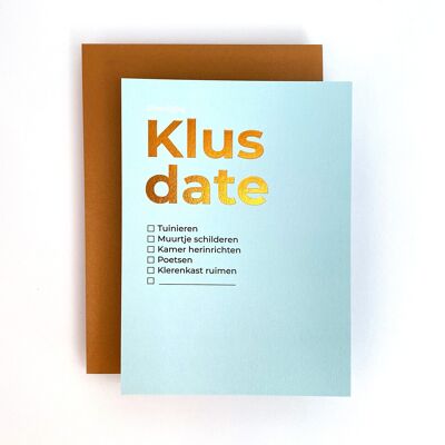 Invitations heureuses - rendez-vous avec Klus