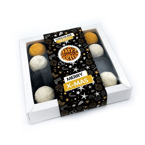 Chocolate truffles – Merry Christmas special (16 pieces)