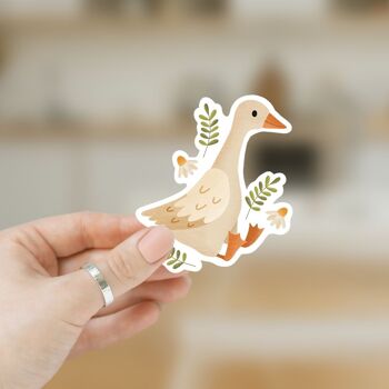 Sticker Goose Vinyl - Sticker Goose Kiss Cut 3