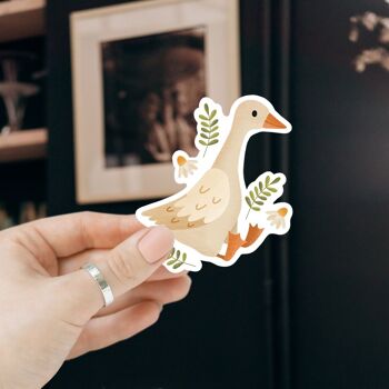 Sticker Goose Vinyl - Sticker Goose Kiss Cut 6