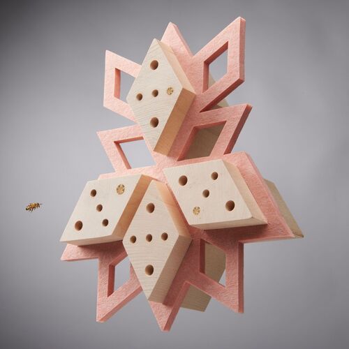 The Busy Bee Hotel - Soft Pink -