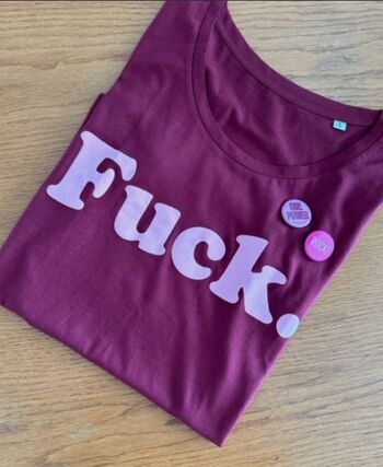 Teeshirt "Fuck" en coton Bio 1