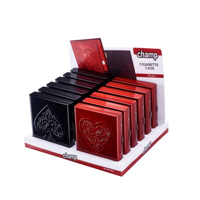 CH BOITE A CIGARETTES COEUR  20 PC X 12